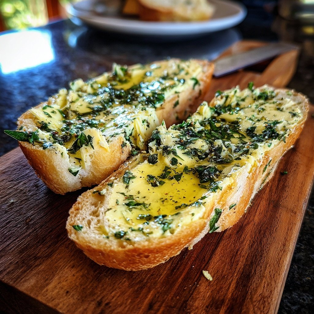 Kräuterbutter Mit Knoblauchöl