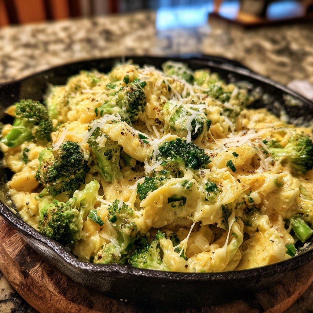 Brokkoli Pfanne Mit Käse