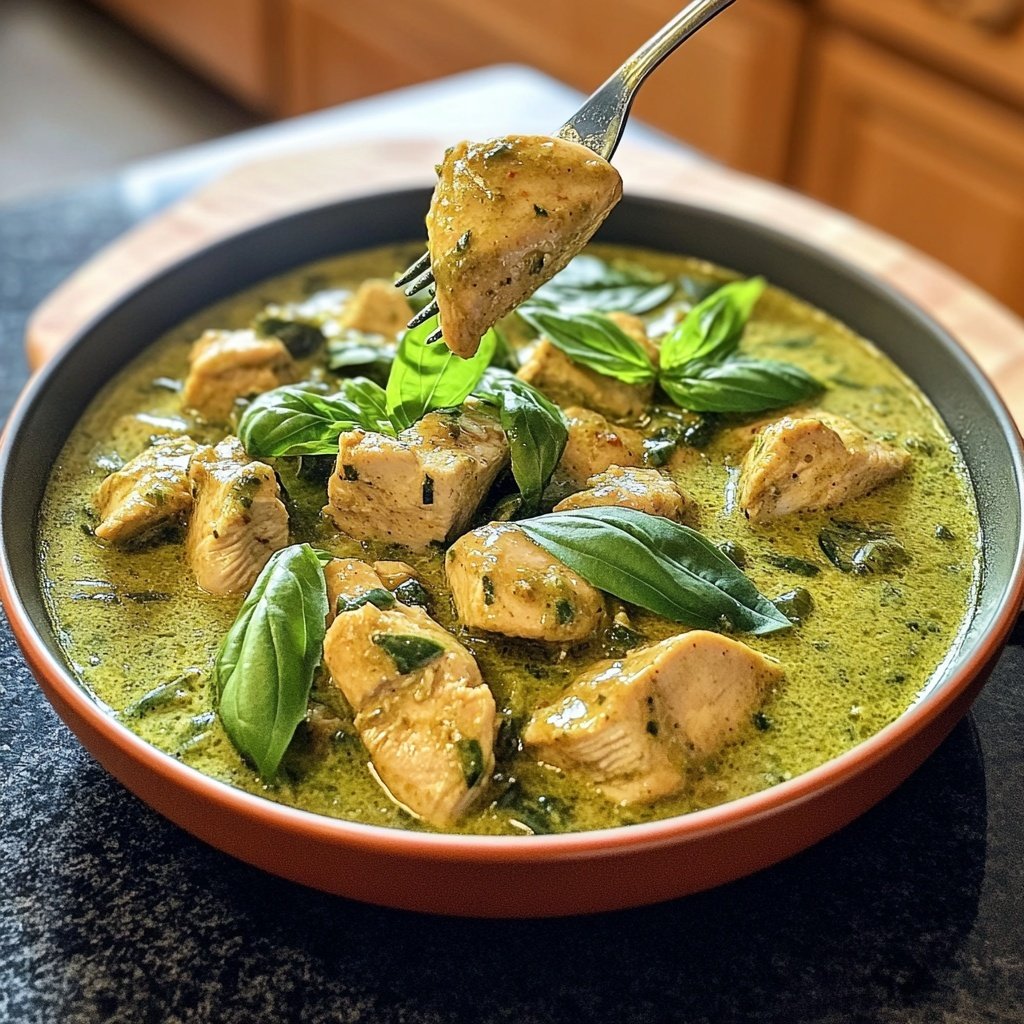 Thai Grünes Curry mit Huhn