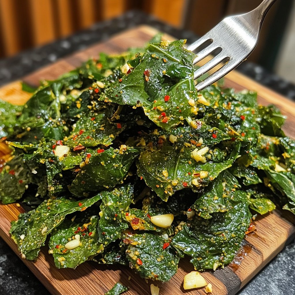 Gebratener Grünkohl