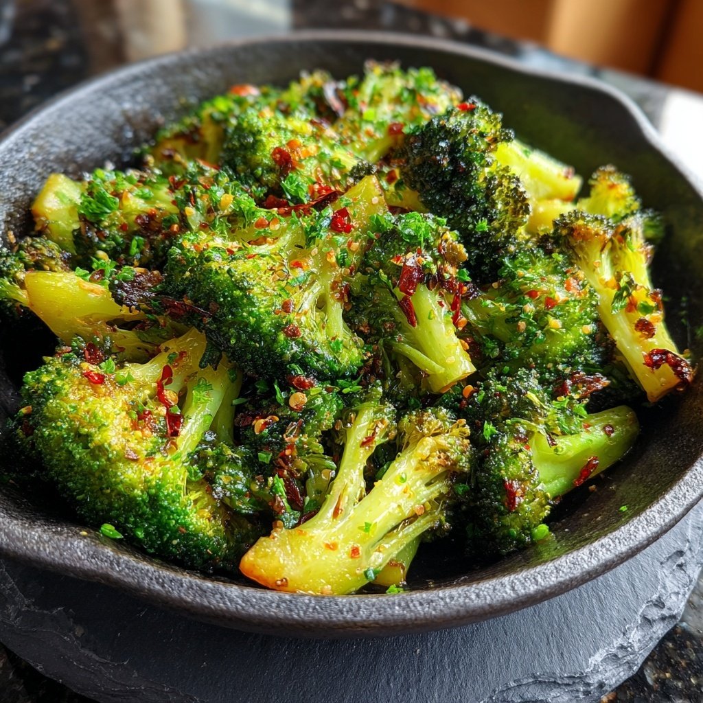 Brokkoli Pfanne Mit Kräutern
