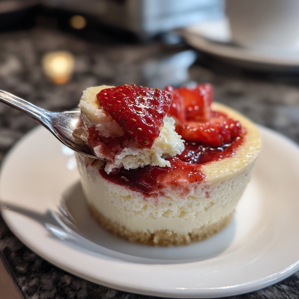 Erdbeer Grieß Dessert Warm