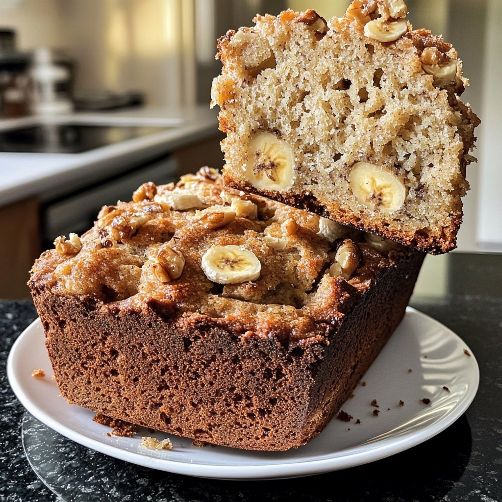 Bananenbrot zum Frühstück