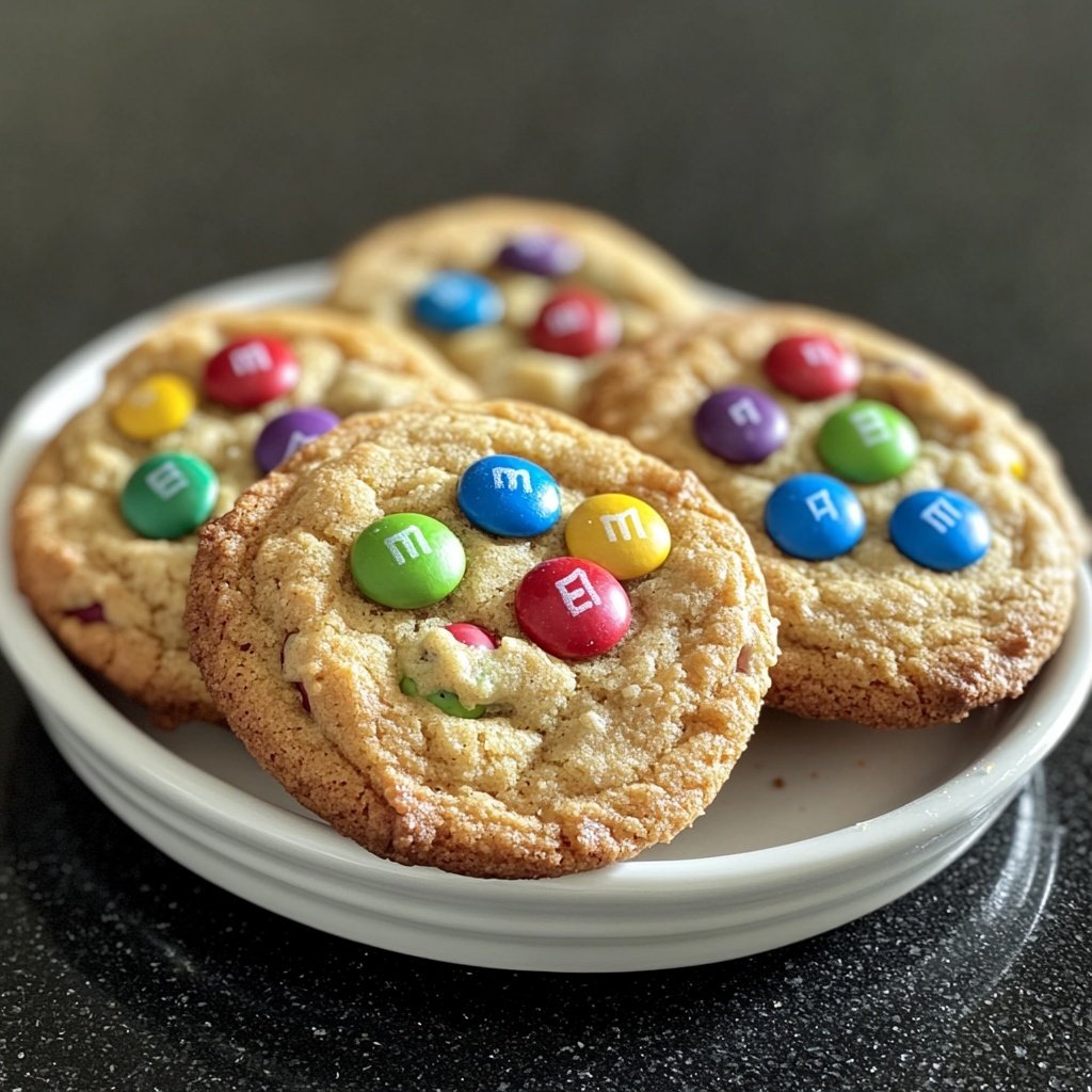 Cookies mit M&Ms